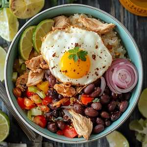Spicy Cuban Rice Bowl