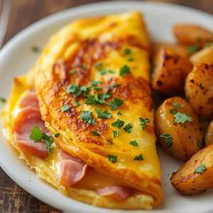 Ham & Cheese Omlette