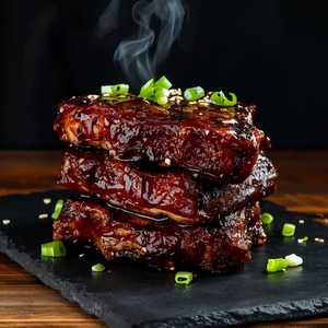 Sticky Lamb Ribs