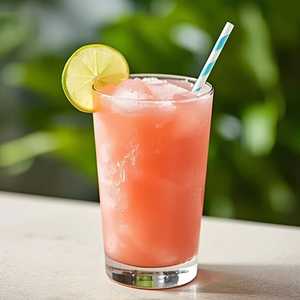 Frozen Guava Lemonade Mocktail
