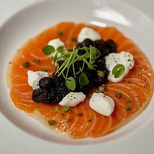 SALMON CARPACCIO