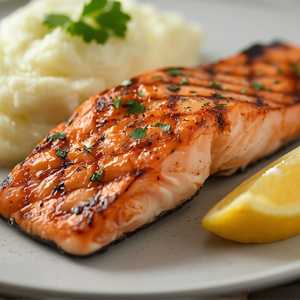Grilled Chilean Salmon Lunch