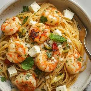 Shrimp And Artichoke Pasta