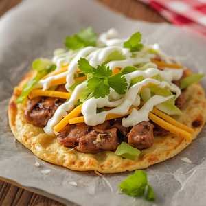 Carne Asada Tostada