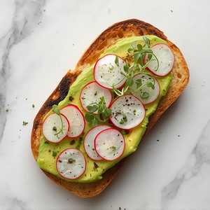 I Am Peaceful - Smashed Avocado Toast
