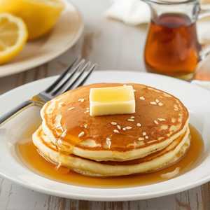 Single Lemon Poppy Pancake Or Buttermilk Waffle