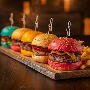 Sugar Factory Rainbow Sliders
