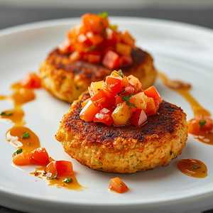 Panko Crusted Crab Cakes