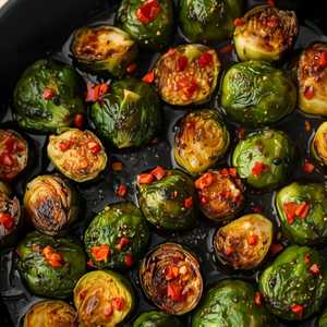 Charred Brussels Sprouts