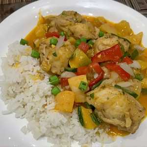 Masak Lemak with Rice