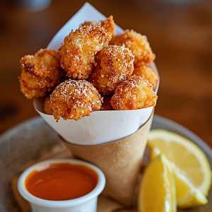Popcorn Shrimp Cornet