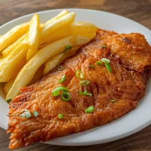 Fish whole (Tirapia) with chips