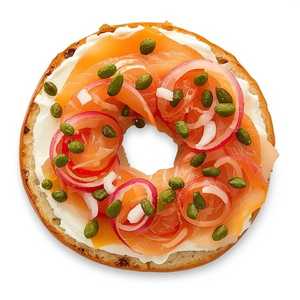 Smoked Salmon Bagel