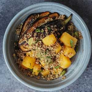 Eggplant & Melon