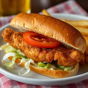 Catfish Po Boy