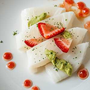 Local Halibut Crudo