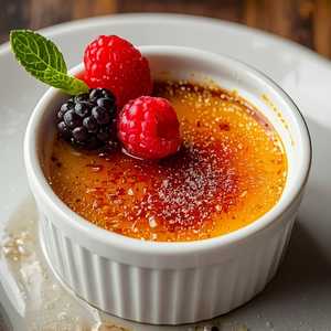 Bourbon Vanilla Crème Brûlée