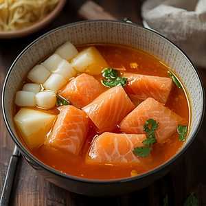 Salmon Miso Soup