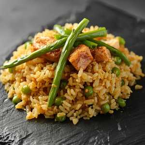Minced Pork Pickled Vegetable Fried Rice