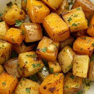 Roasted Butternut & Potatoes