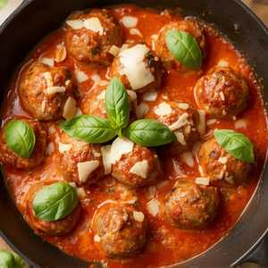 Spicy Nduja Meatballs
