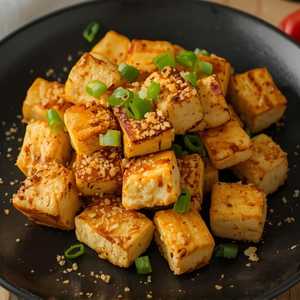 Spiced Golden Tofu