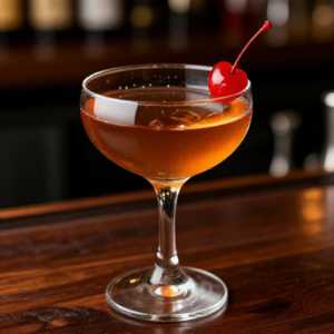 Double Oaked & Rye Manhattan