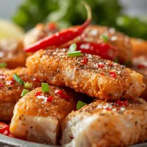 Salt And Pepper Fish Fillet 椒盐鱼片