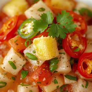 Ceviche con Cítricos