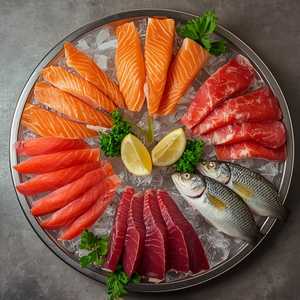 Tasting of Raw Fish