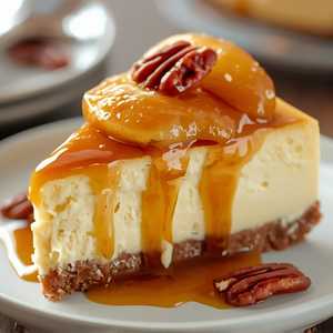 Apple Butterscotch Cheesecake