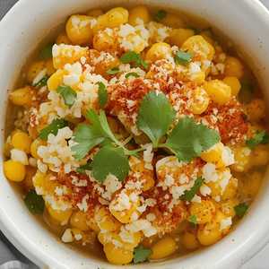 Bowl of Loaded Street Corn