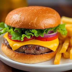 Tillamook Cheddar Burger