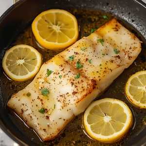 Filete De Pescado Al Mojo De AJO
