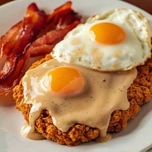 Kenny's Chicken Fried Steak & Eggs