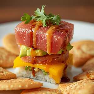 Tuna Sushi Stack