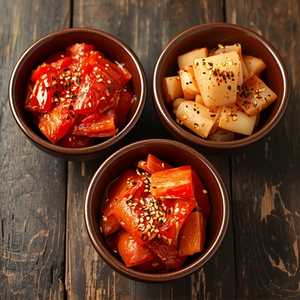 Kimchi trio