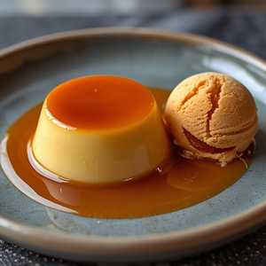 Black & White Flan