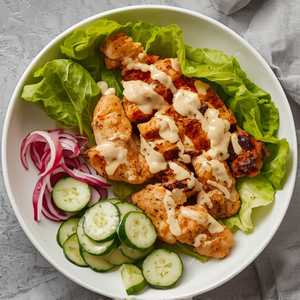 CHICKEN LETTUCE WRAPS