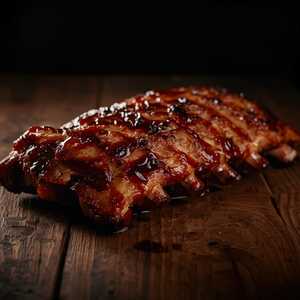 Slow-Smoked BBQ Pork Ribs