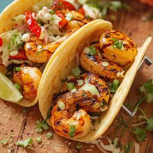 Parilla-Spiced Shrimp Tacos