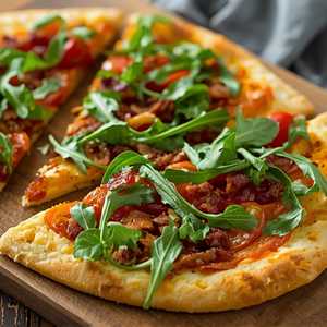 Roasted Tomato & Goat Cheese Flatbread