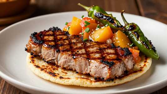 Grilled Iberico Pork Chop