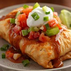 Chimichanga Red Green Or Beef