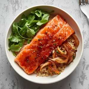Sesame-Soy Salmon Bowl