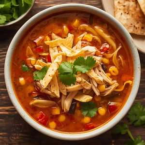 CHICKEN TORTILLA SOUP