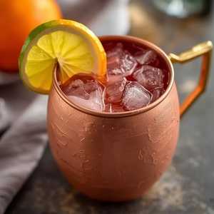 Blood Orange Mexican Mule