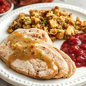 Roast Turkey and Dressing