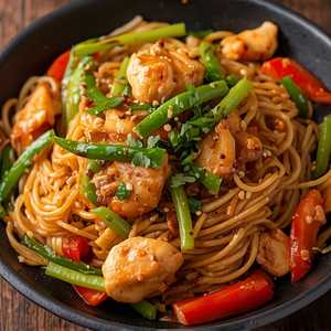 Chicken Yakisoba