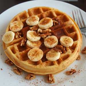 Banana Nut Waffle